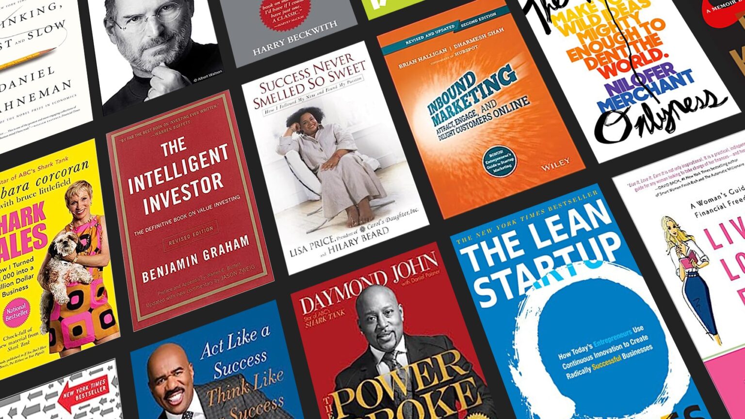 Top business books every entrepreneur has to read Digithru